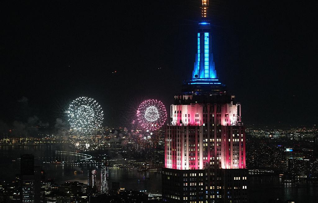 Ngắm pháo hoa tại New York